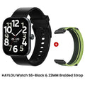 HAYLOU Watch S6 Smartwatch 2.01" HD Display Smart Watch Bluetooth Voice Callings IP68 Waterproof Fitness Tracking Smartwatch