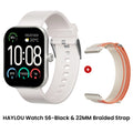 HAYLOU Watch S6 Smartwatch 2.01" HD Display Smart Watch Bluetooth Voice Callings IP68 Waterproof Fitness Tracking Smartwatch